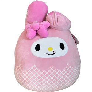 Squishmallows | Other | 2 Jumbo My Melody Squishmallow | Poshmark